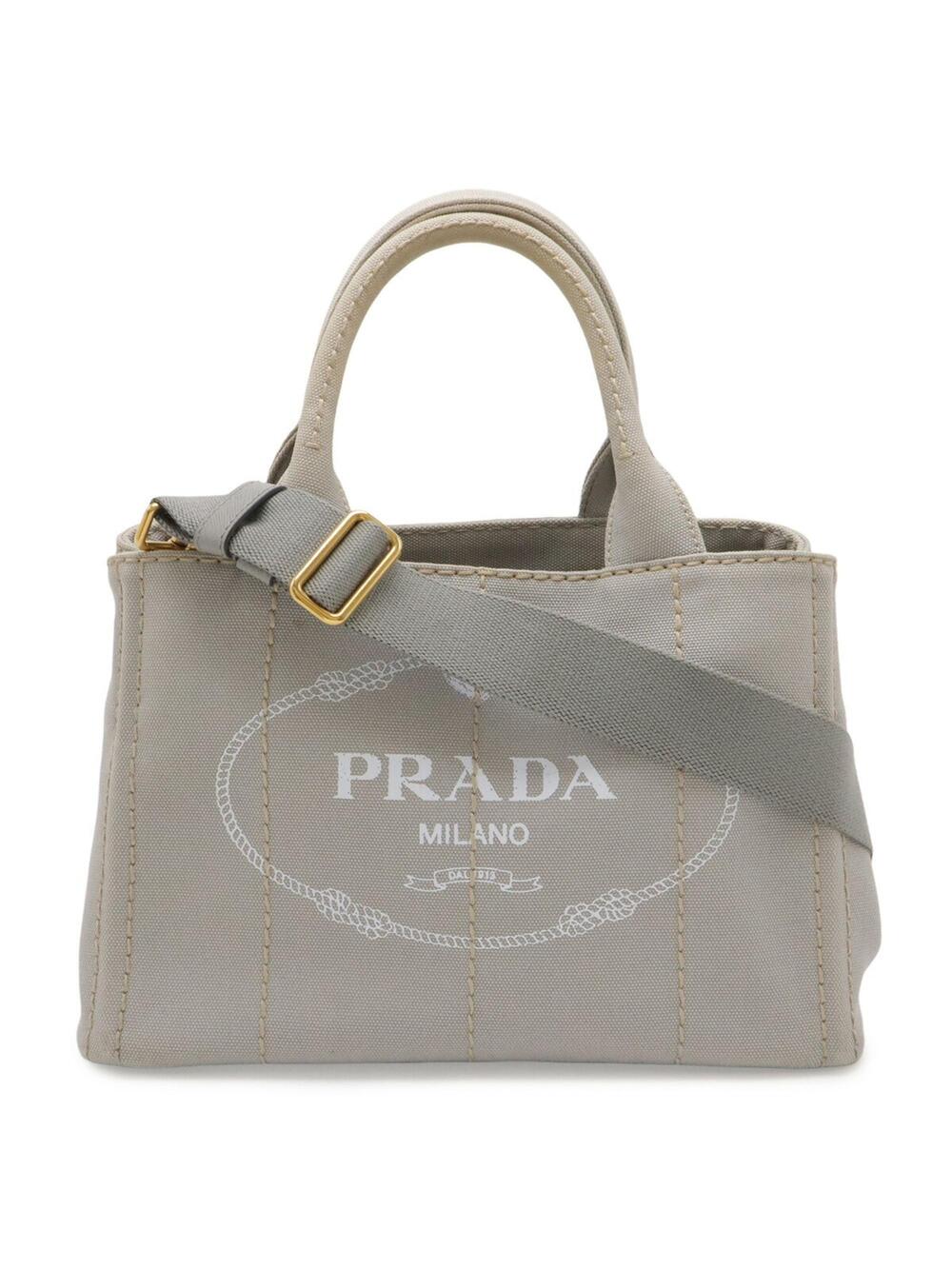 Prada Canapa Convertible Shopping Tote #310036P79B
